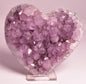 AMETHYST HEART CLUSTER P714
