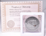 CAMPO DEL CIELO METEORITE SET in COLLECTORS COIN NUMBER 0049 MT231