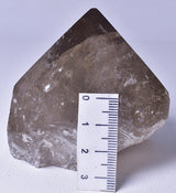 SMOKEY QUARTZ 6 SIDED POINT P608