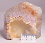 DRUZY AGATE POINT/GENERATOR from BRAZIL P725