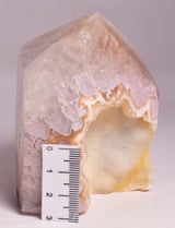 DRUZY AGATE POINT/GENERATOR from BRAZIL P725