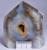 DRUZY AGATE POINT/GENERATOR from BRAZIL P508