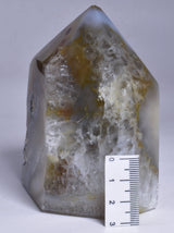 DRUZY AGATE POINT/GENERATOR from BRAZIL P508