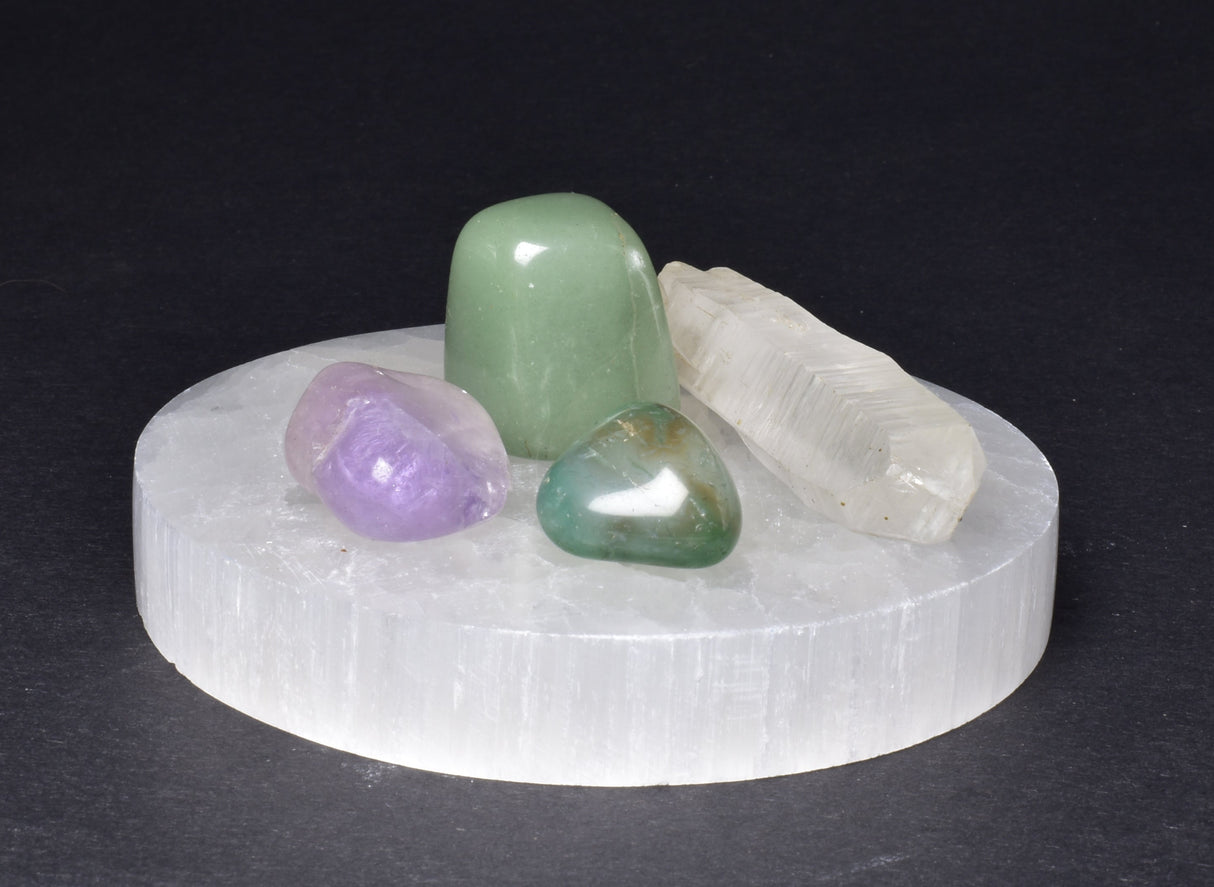 SELENITE ROUND CHARGING PLATE SE35