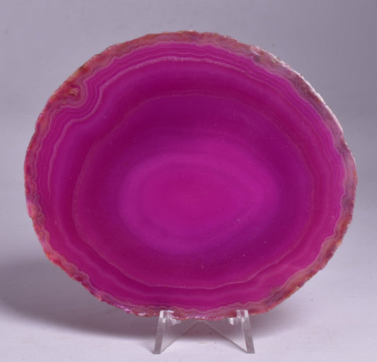 AGATE DYED SLICE FROM BRAZIL P2094