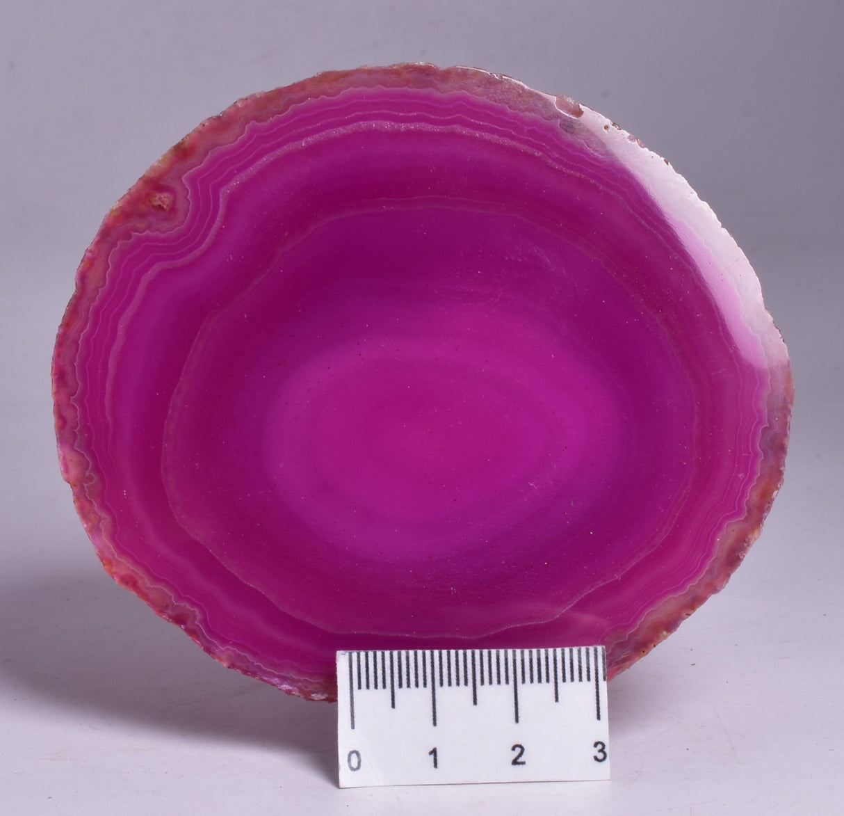 AGATE DYED SLICE FROM BRAZIL P263