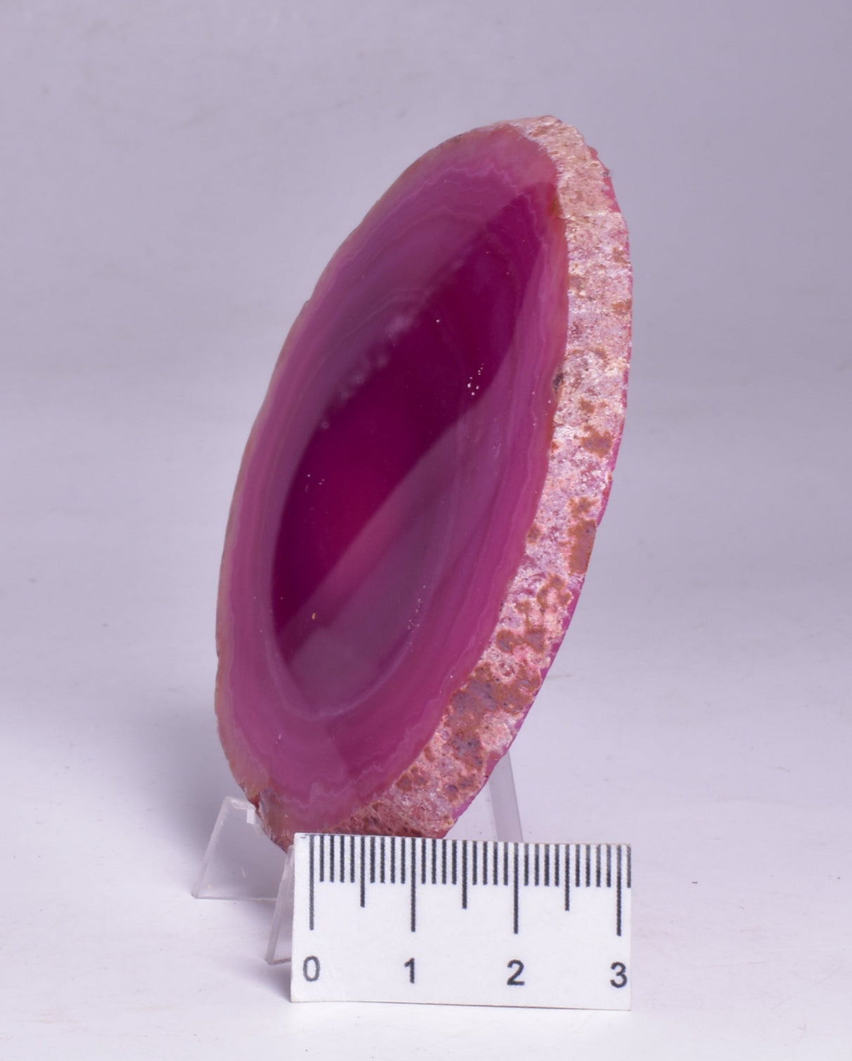 AGATE DYED SLICE FROM BRAZIL P263