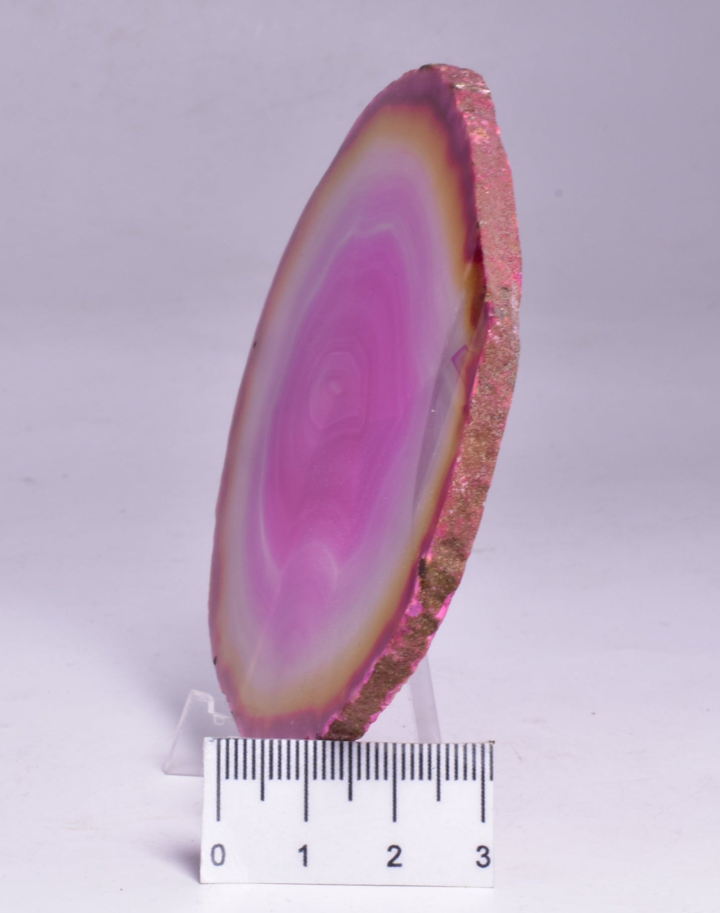 AGATE DYED SLICE FROM BRAZIL P2095