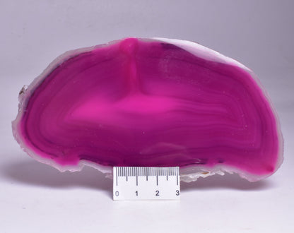AGATE DYED SLICE FROM BRAZIL P2096