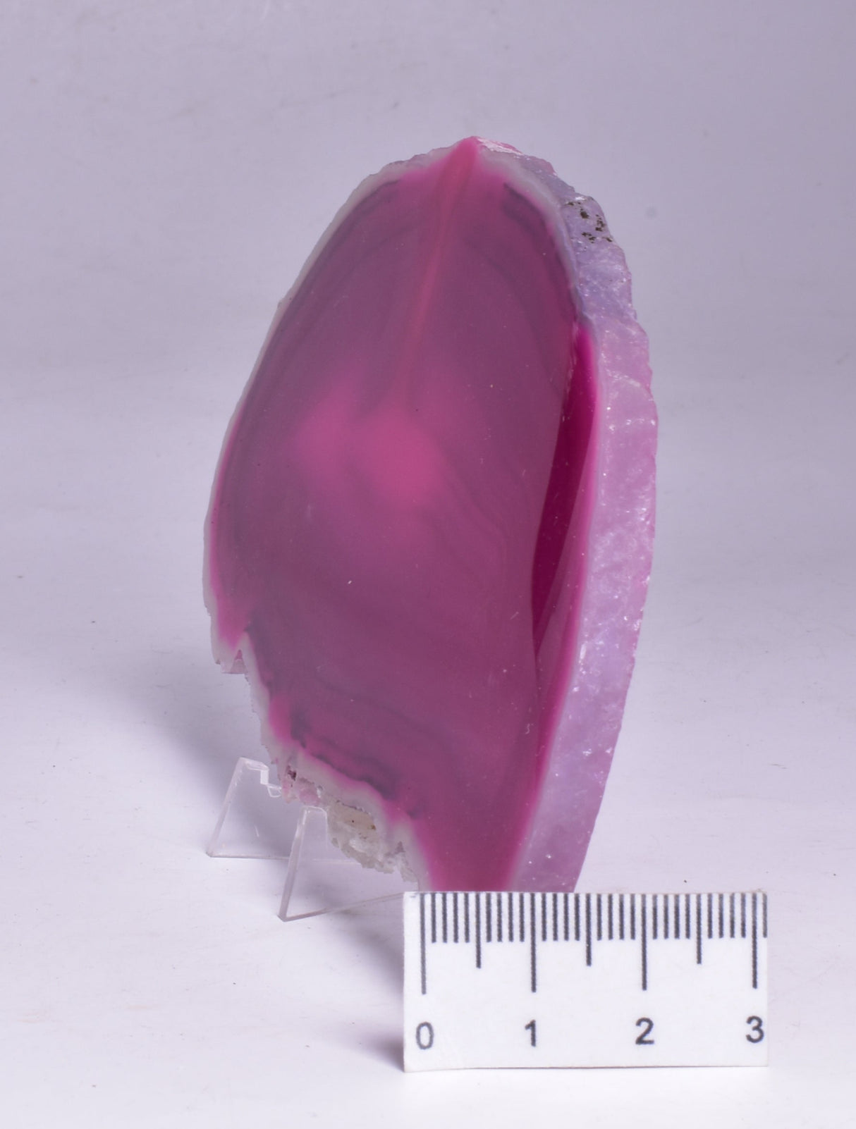 AGATE DYED SLICE FROM BRAZIL P265