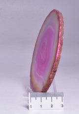 AGATE DYED SLICE FROM BRAZIL P266