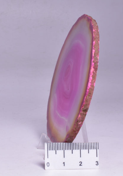 AGATE DYED SLICE FROM BRAZIL P2097