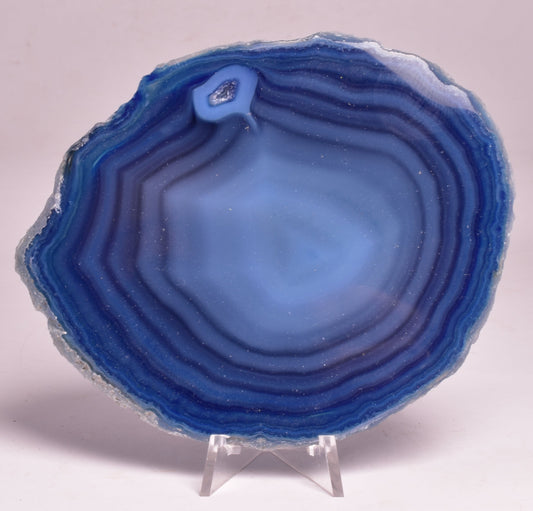 AGATE DYED SLICE FROM BRAZIL P2099