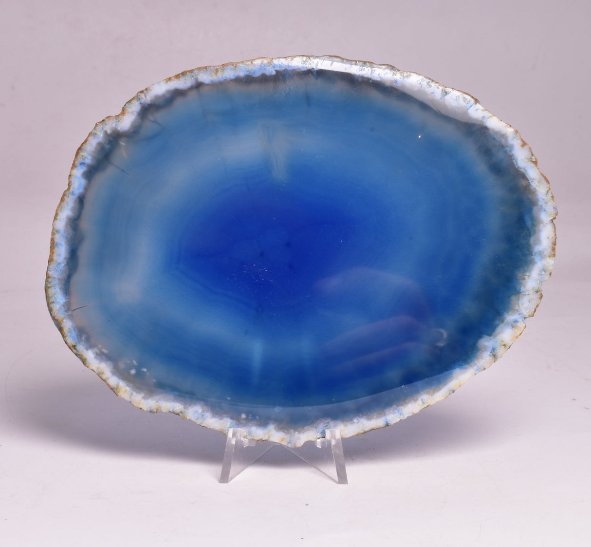 AGATE DYED SLICE FROM BRAZIL P270