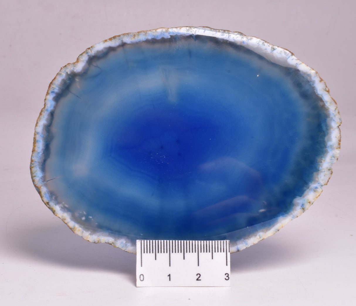 AGATE DYED SLICE FROM BRAZIL P270