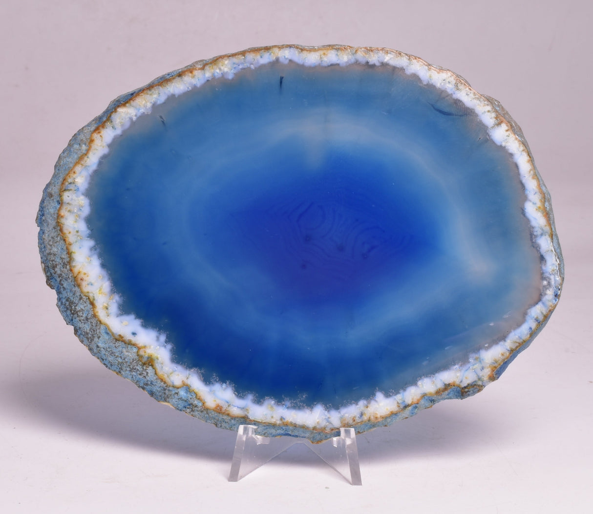 AGATE DYED SLICE FROM BRAZIL P270