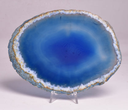 AGATE DYED SLICE FROM BRAZIL P2101