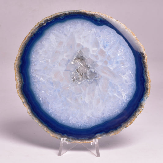 AGATE DYED SLICE FROM BRAZIL P2102