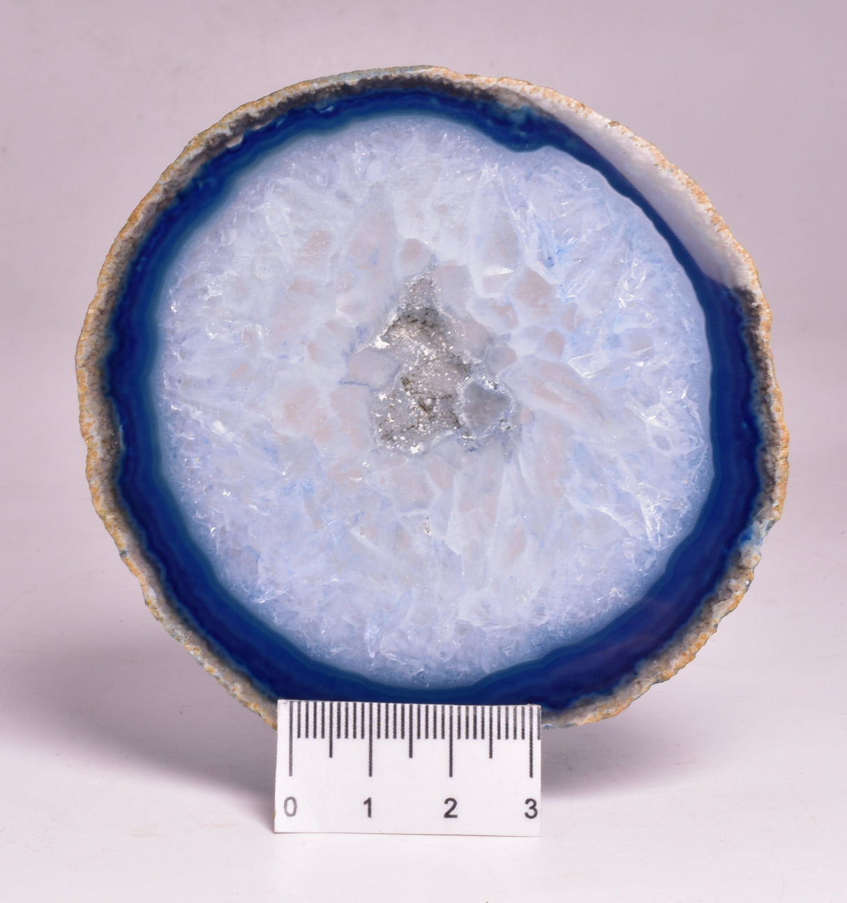 AGATE DYED SLICE FROM BRAZIL P271