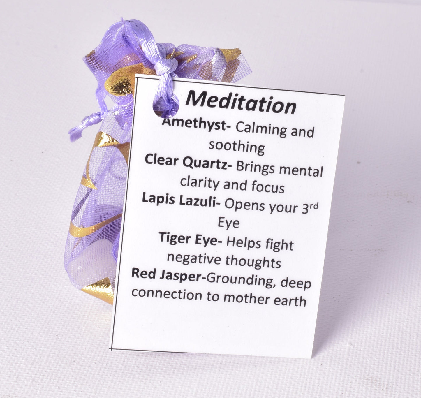 MEDITATION CRYSTAL TUMBLE KIT P202