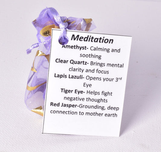 MEDITATION CRYSTAL TUMBLE KIT P202