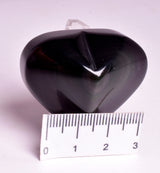 RAINBOW OBSIDIAN PUFFY HEART CARVING P187