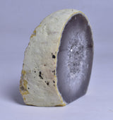 AGATE HALF with BASE CUT, POLISHED FROM BRAZIL P197