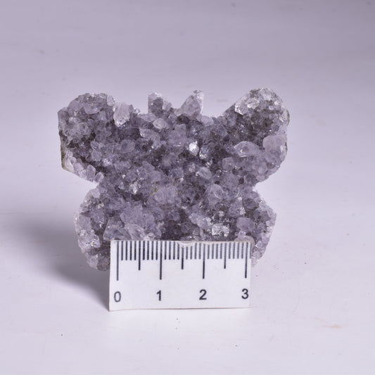 AMETHYST CRYSTAL BUTTERFLY CLUSTER, FROM BRAZIL P89