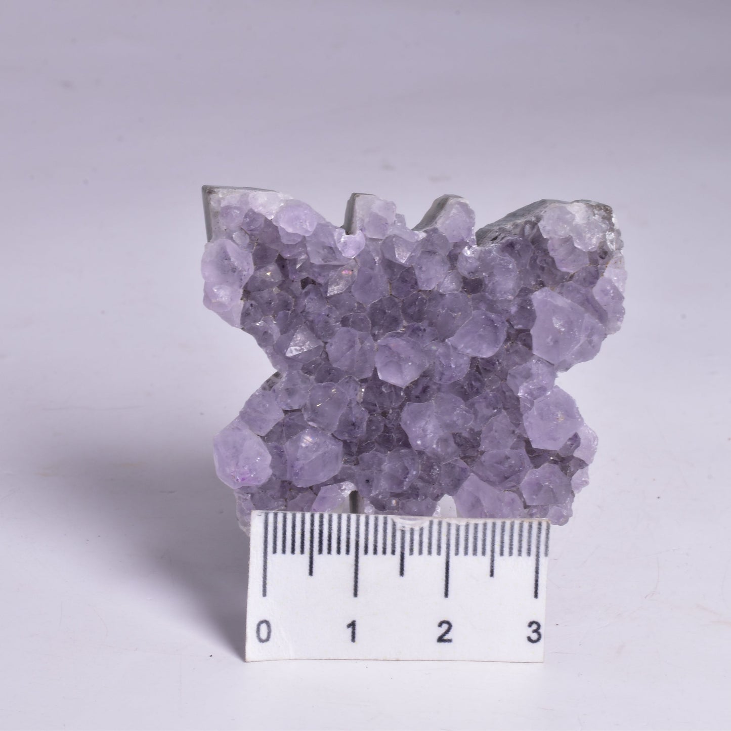 AMETHYST CRYSTAL BUTTERFLY CLUSTER, FROM BRAZIL P85