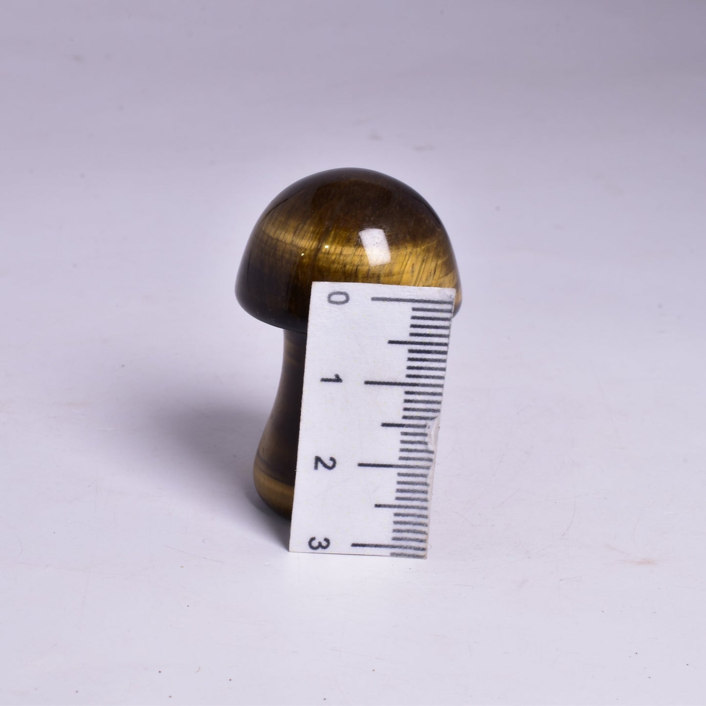 TIGER EYE MUSHROOM CRYSTAL CARVING P03