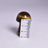TIGER EYE MUSHROOM CRYSTAL CARVING P03