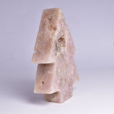 PINK AMETHYST TREE CARVING P289