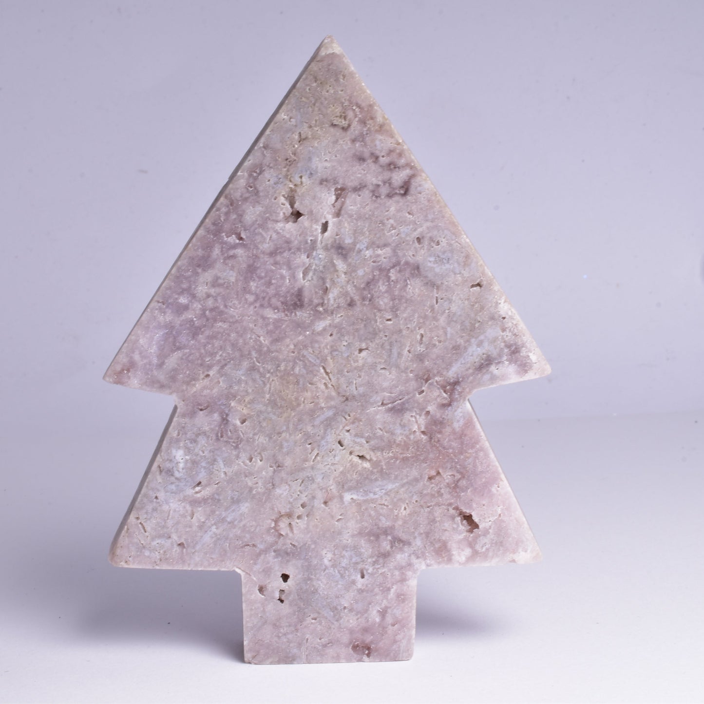 PINK AMETHYST TREE CARVING P293