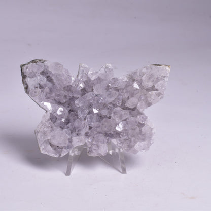 AMETHYST CRYSTAL BUTTERFLY CLUSTER, FROM BRAZIL P87
