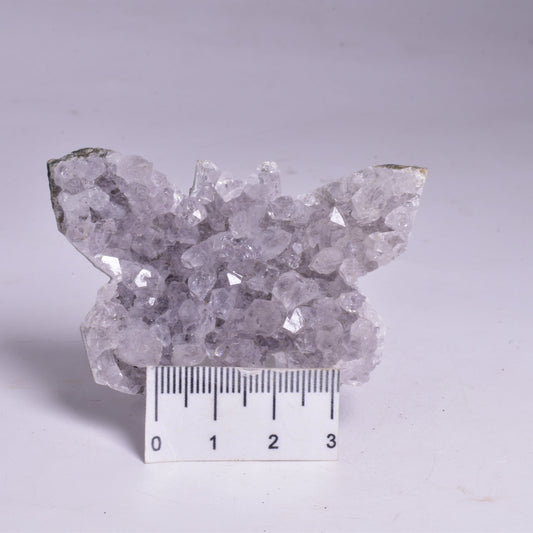 AMETHYST CRYSTAL BUTTERFLY CLUSTER, FROM BRAZIL P87