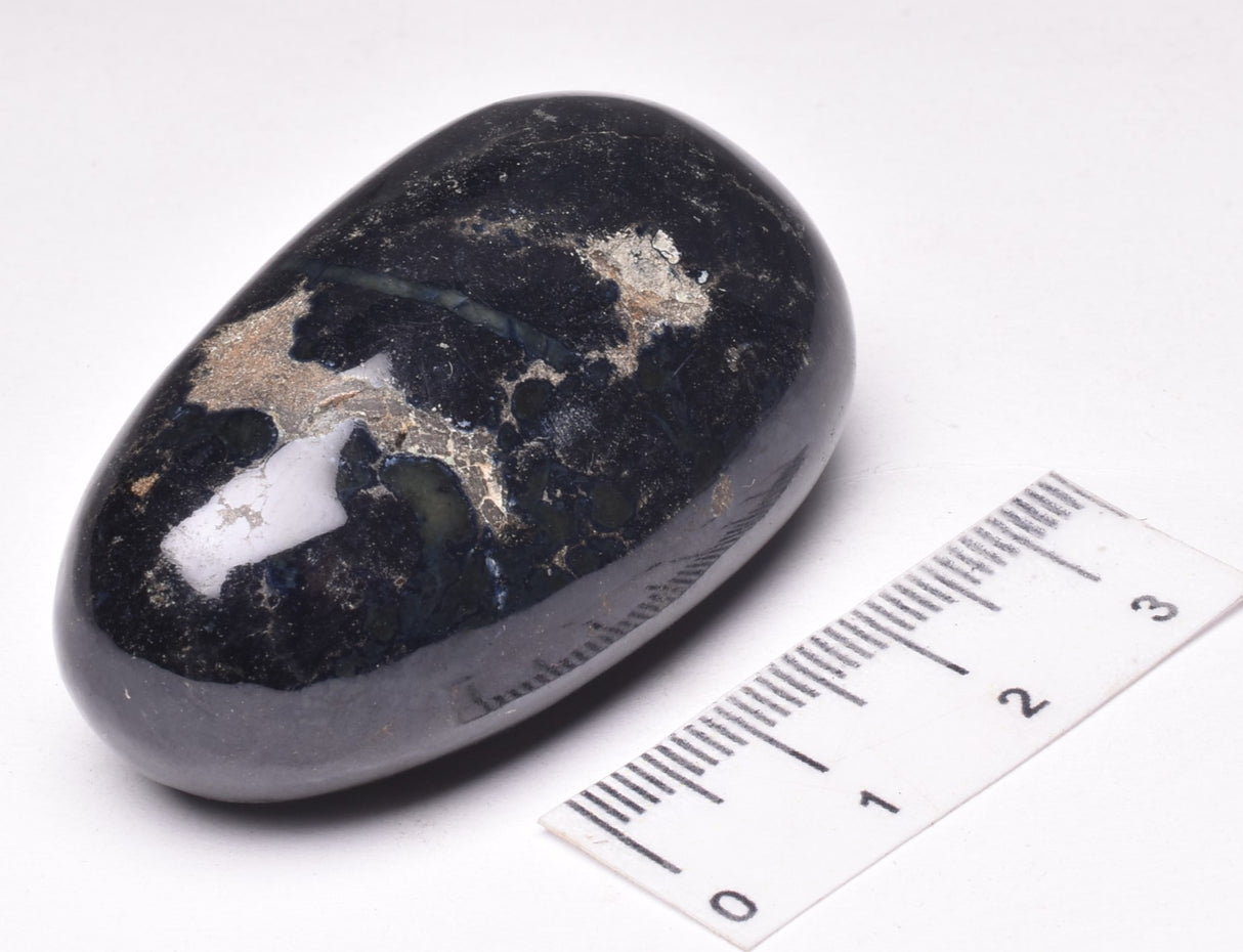 VIVIANITE POLISHED FREEFORM TUMBLE, VICTORIA, AUSTRALIA P904