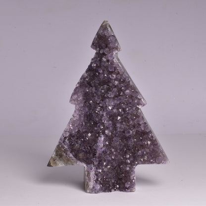 AMETHYST TREE CLUSTER CARVING, FROM BRAZIL P676
