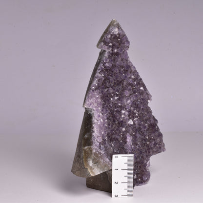 AMETHYST TREE CLUSTER CARVING, FROM BRAZIL P676