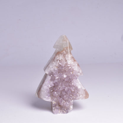 AMETHYST TREE CLUSTER CARVING, FROM BRAZIL P677