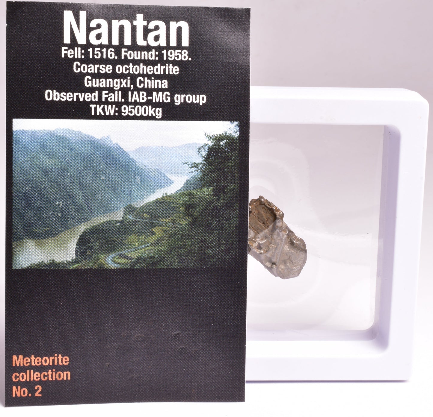 NANTAN NICKEL- IRON METEORITE, CHINA MT110