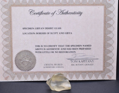 LIBYAN DESERT GLASS MT20