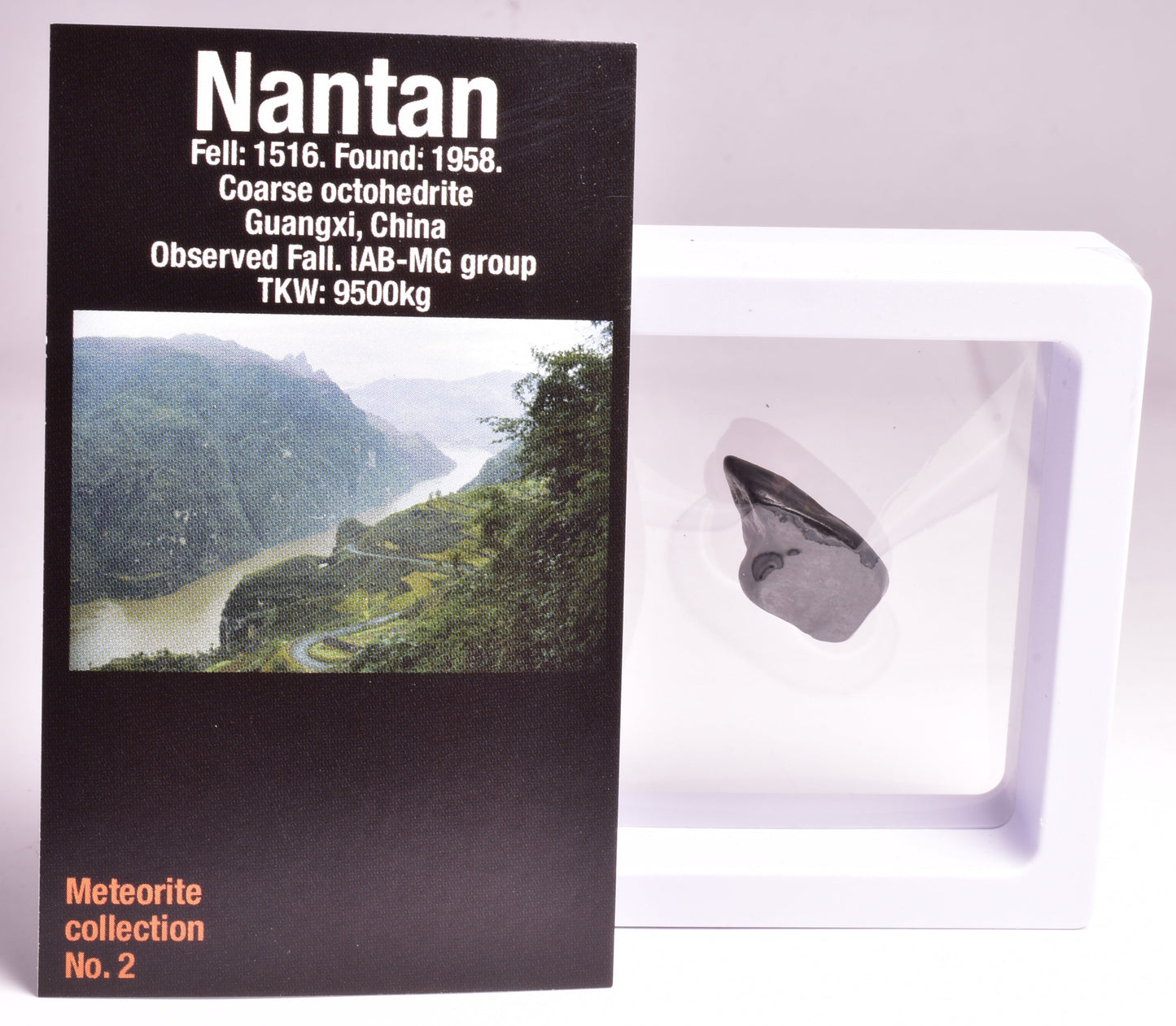 NANTAN NICKEL- IRON METEORITE, CHINA MT20
