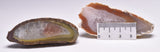 2 x AGATE CREEK, High Grade Polished AGATE Halves, AUSTRALIA P214