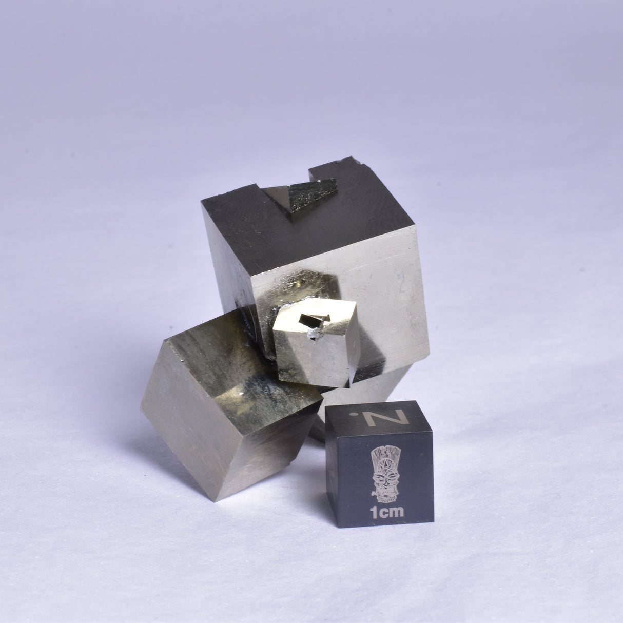 PYRITE CUBE CLUSTER, LA RIOJA, SPAIN M37