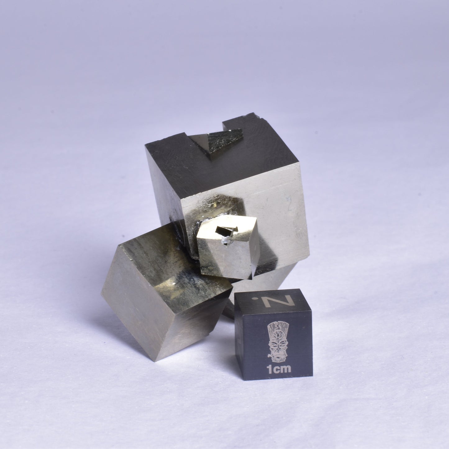 PYRITE CUBE CLUSTER, LA RIOJA, SPAIN M37