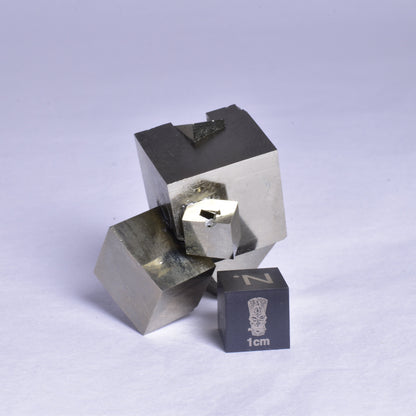 PYRITE CUBE CLUSTER, LA RIOJA, SPAIN M37