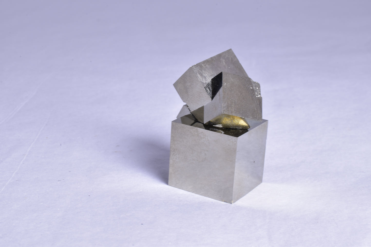 PYRITE CUBE CLUSTER, LA RIOJA, SPAIN M32