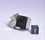 PYRITE CUBE CLUSTER, LA RIOJA, SPAIN M32