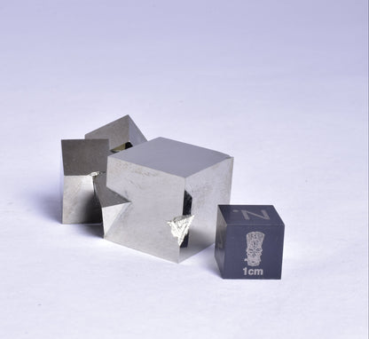 PYRITE CUBE CLUSTER, LA RIOJA, SPAIN M32