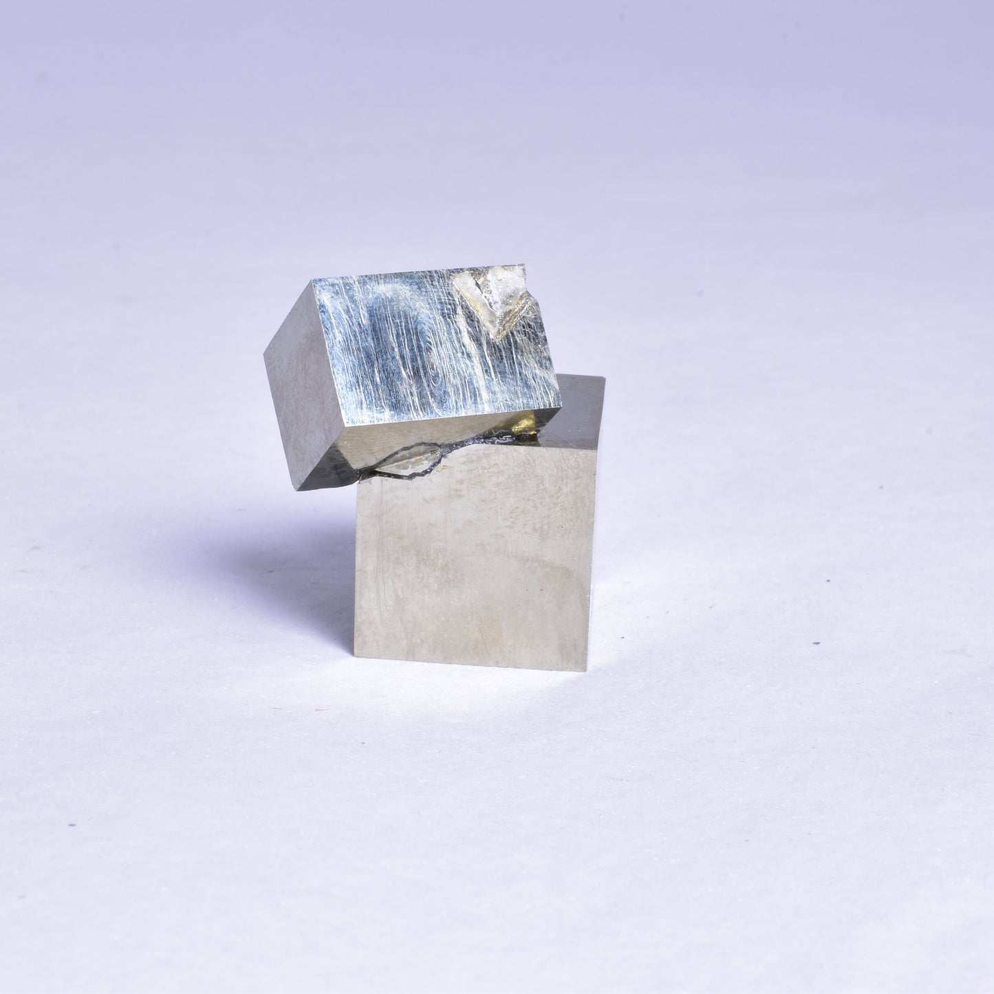 PYRITE CUBE CLUSTER, LA RIOJA, SPAIN M30